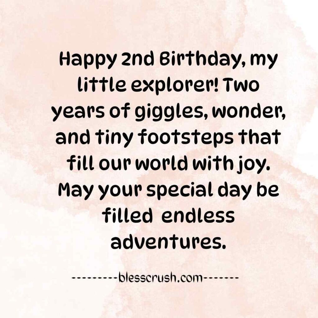 Birthday Wishes for a 2 Year Old Boy – pink gingham card with "our little ray of sunshine" message