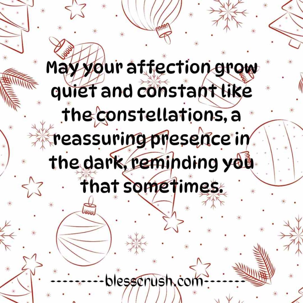  Farmer Pick Up Lines quote comparing quiet affection to constellations