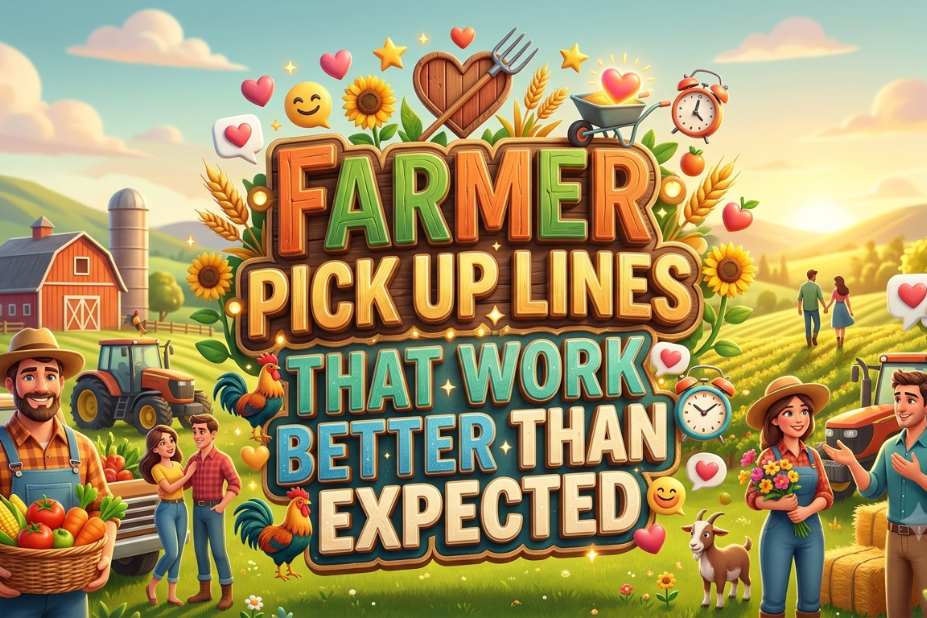 Farmer Pick Up Lines that work better than expected – featured cover image