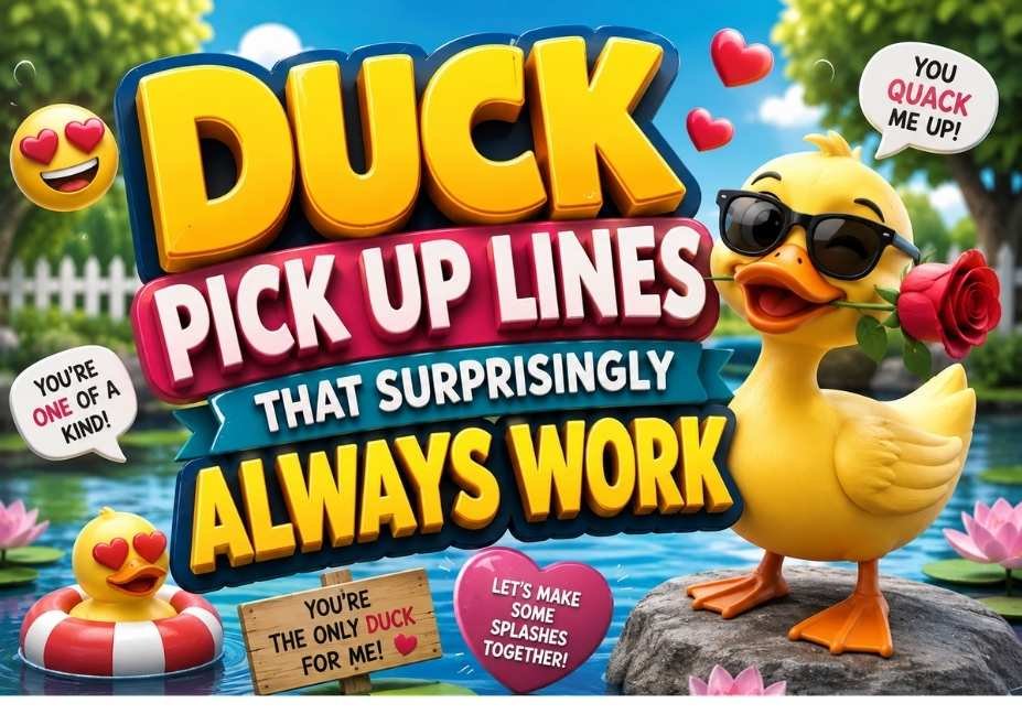 Duck Pick Up Lines That Surprisingly Always Work