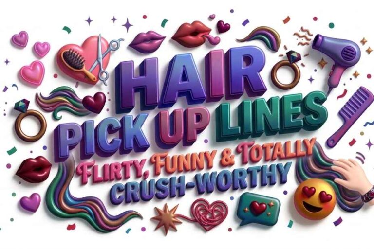 Hair Pick Up Lines: Flirty, Funny & Totally Crush-Worthy
