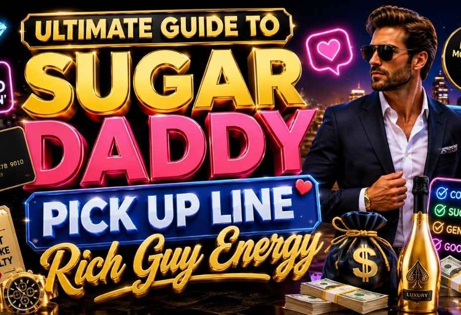Ultimate guide to Sugar Daddy pickup lines with rich guy energy